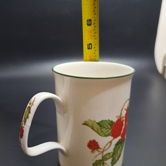 Roy Kirkham Raspberry Fruit Garden Bone China Mug AS IS - Picture 9 of 11